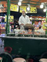 der Gauklerplatz Djemma el Fna bei Nacht