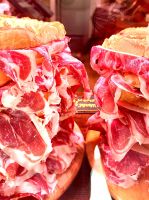 un bocadillo de jamon zu Mittag - lecker!