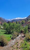 Ourika Tal mit Atlasgebirge