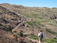 Wanderung von Cala Tirant an den Strand von Binimel-lá