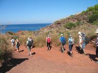Wanderung von Cala Tirant an den Strand von Binimel-lá