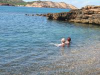 Wanderung von Cala Tirant an den Strand von Binimel-lá