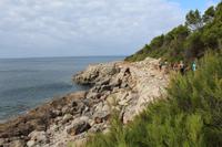 Wanderung von Sant Tomàs an den Strand von Cala Galdana