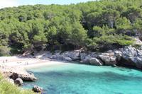 Wanderung von Sant Tomàs an den Strand von Cala Galdana