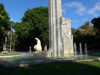 Kanaren, Teneriffa, Santa Cruz, Sanabria-Park, Fruchtbarkeitsbrunnen