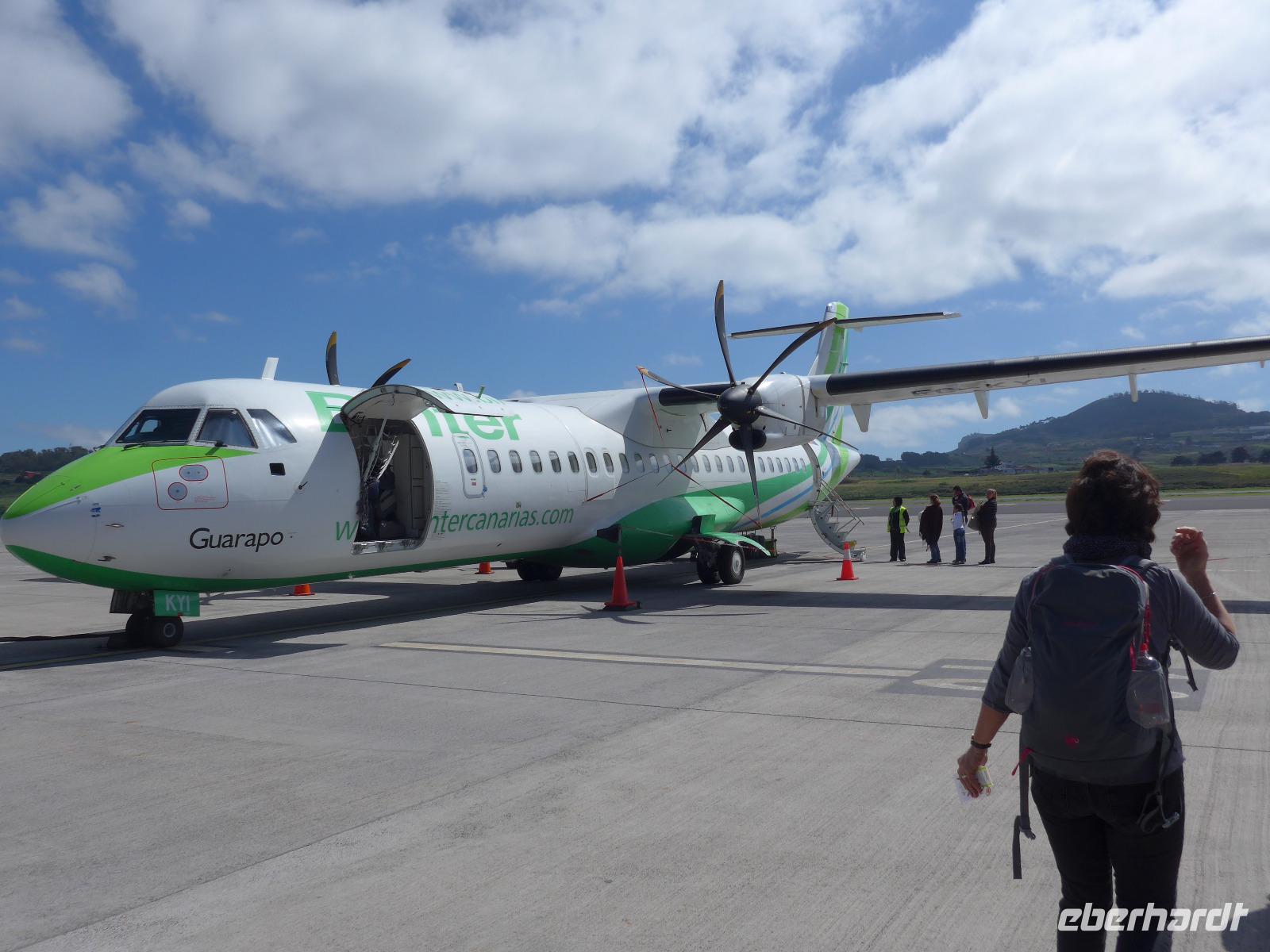 Kanaren, Teneriffa, Santa Cruz, Binter Canarias