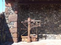Kanaren, El Hierro, Echedo, alte Waage