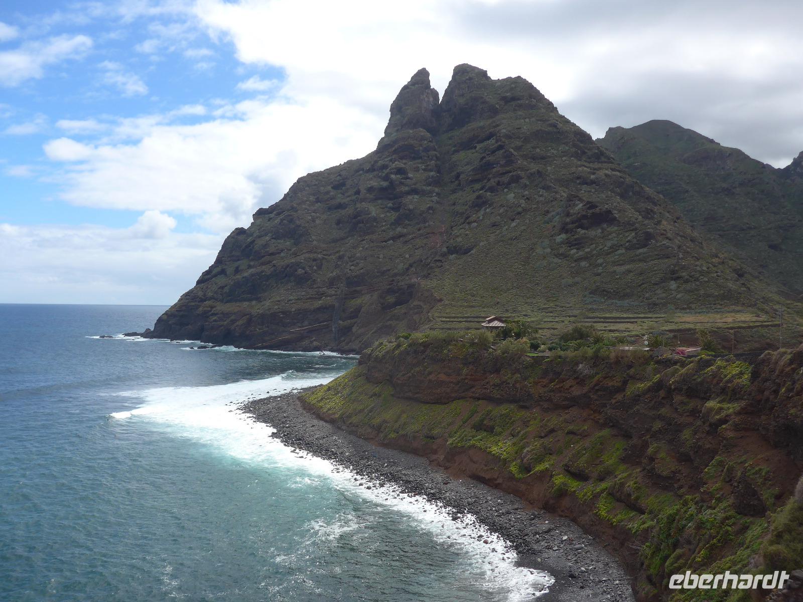 Kanaren, Teneriffa, Küste bei Punta Hidalgo