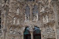 Nordeingang zur Sagrada Familia