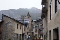 Straßenszene Ordino, Andorra