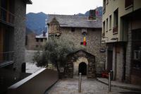 Das alte Parlament von Andorra 