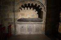 Grabmahl in der Kathedrale von Bilbao