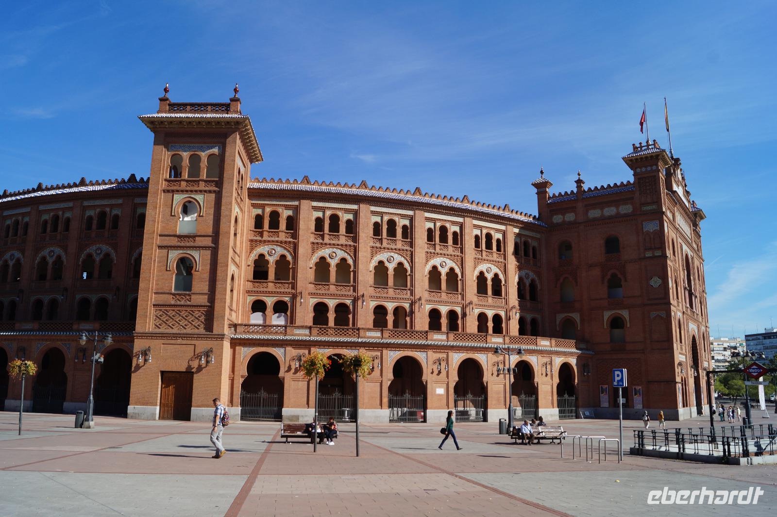 07-10-2016 Madrid, Las Ventas im Neomudejarstil 