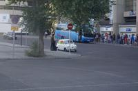 07-10-2016 Madrid, Straßenszene vorm Bernabeu