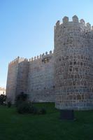 08-10-2016 Ávila, Detail der Verteidigungsanlagen