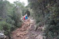 am Ende einer langen Wanderung...