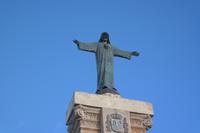 Christusstatue beim Kloster Santa Maria