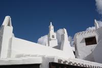 alles in weiß bis zum Dach...