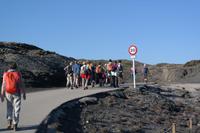 ...30 km/h nicht überschreiten (also wandern wir langsamer)