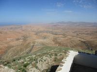 Blick ins Landesinnere von Fuerteventura