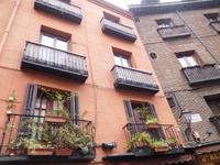 Balkone in der Innenstadt von Madrid