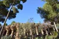 Viadukt im Park Güell