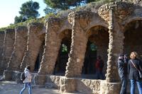 Viadukt im Park Güell