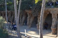 Viadukt im Park Güell