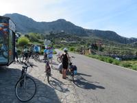 Start zu unser ersten Radtour