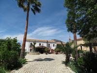 Ankunft direkt mit den Rädern im Hotel