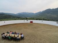 Abendessen in der Stierkampfarena