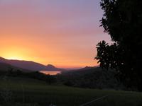 Sonnenuntergang Hotel