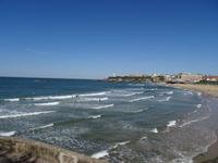 Am Strand von Biarritz