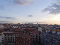 Abendstimmung über den Dächern von Madrid