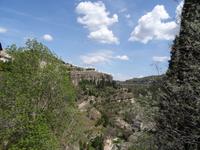 Bizarre Felsen in Cuenca