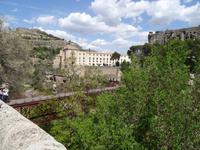 Blick zur Eisenbrücke Puente de San Pablo