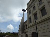 hier brannte das Olympische Feuer