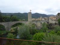 romanische Brücke in Besalu