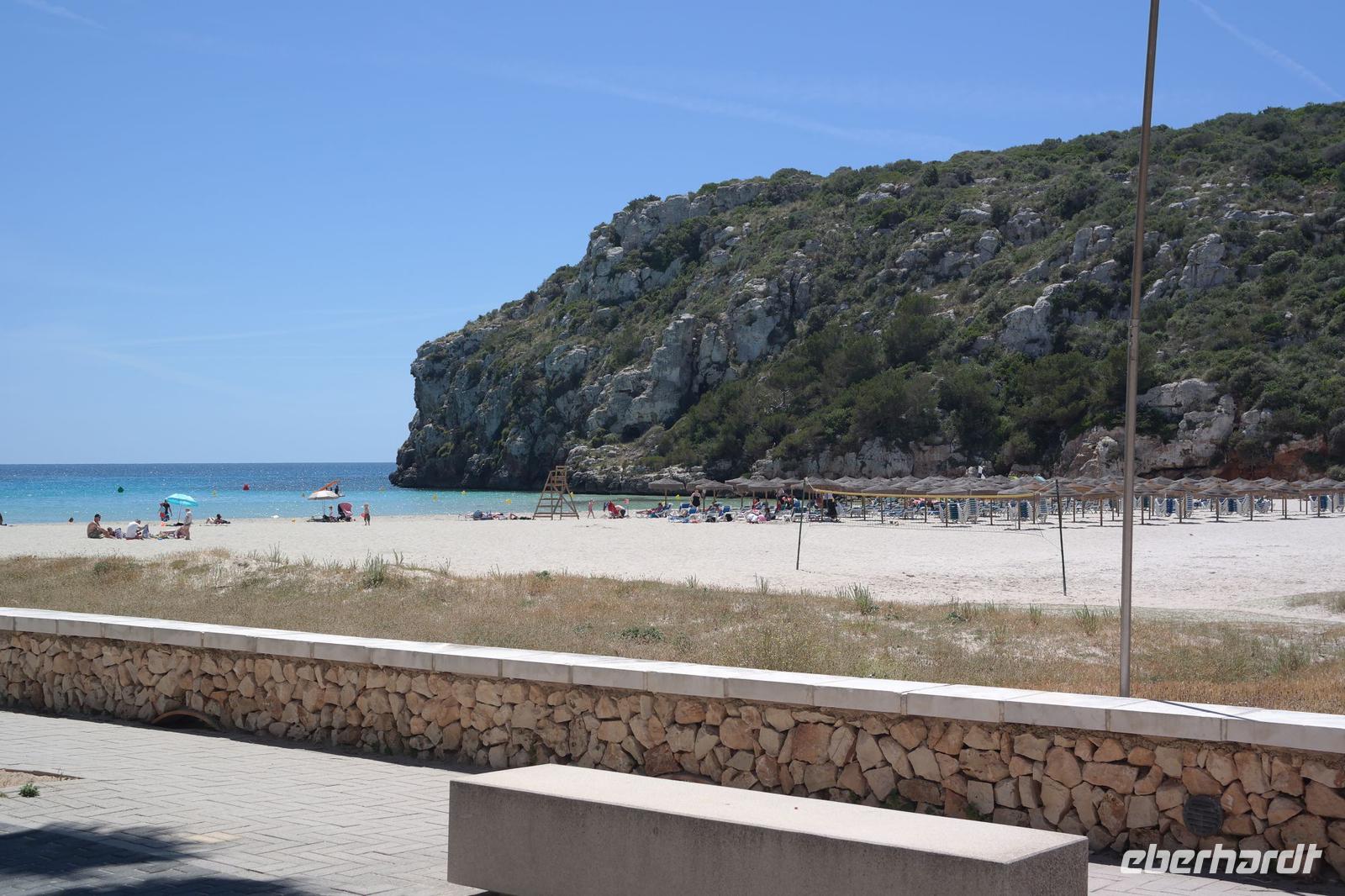Strand von Cala en Porter