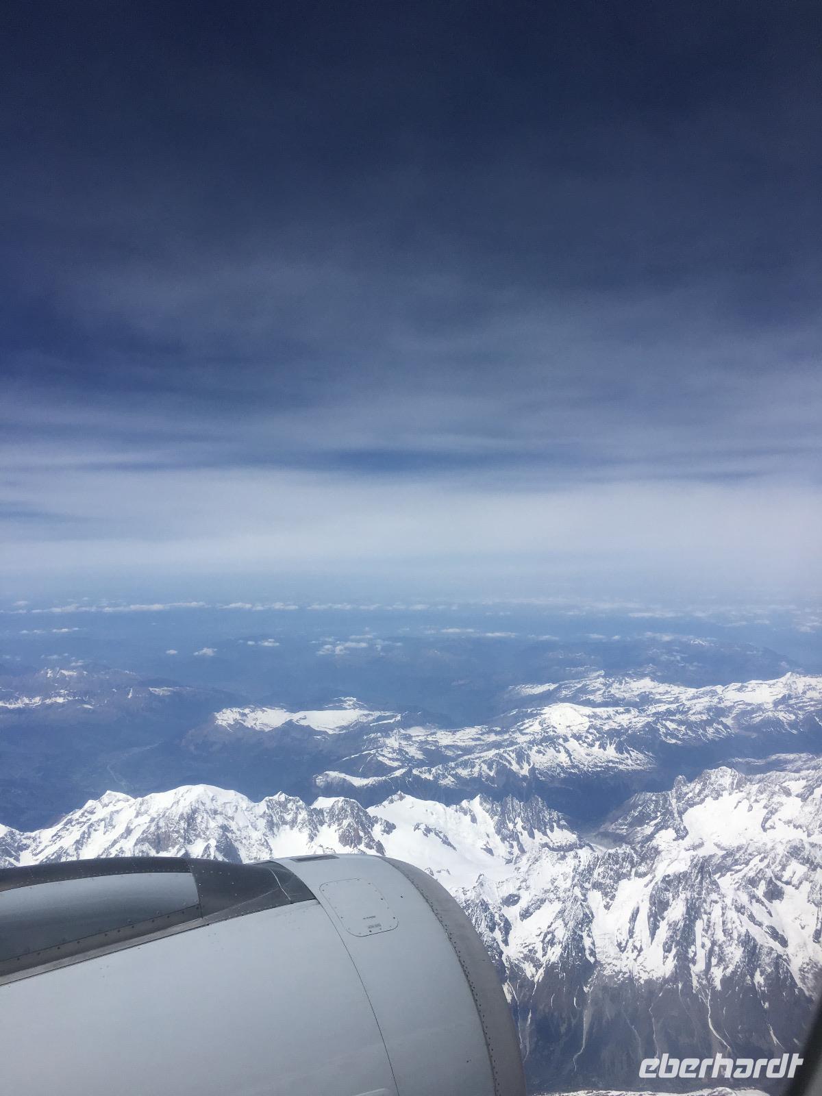 Rückflug nach Deutschland