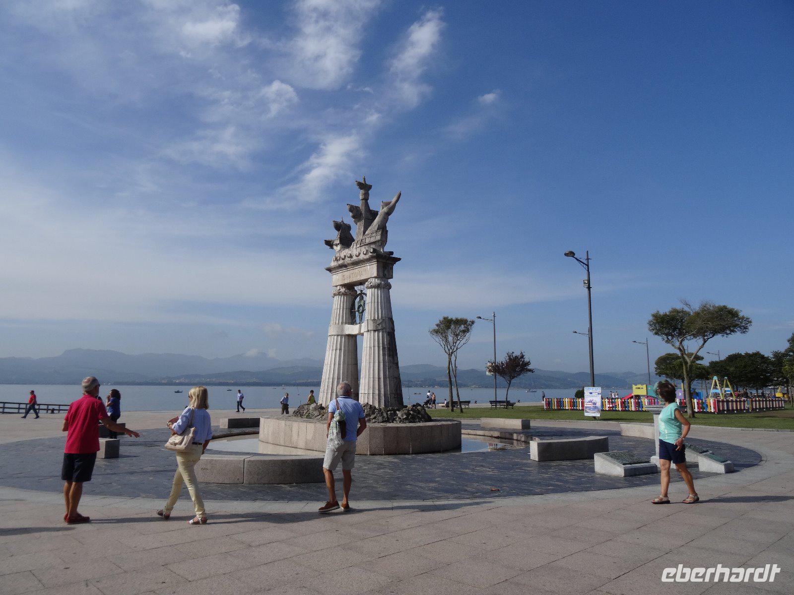Denkmal für Juan de la Cosa in Santona