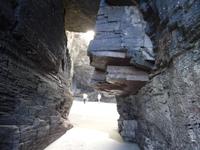 Wanderer am Kathedralenstrand