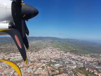 Spanien, Teneriffa, Flug über la Laguna