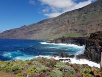 Spanien, El Hierro, Küste bei La Maceta