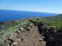 Spanien, El Hierro, Wanderung Lavafelder