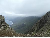Spanien, El Hierro, Blick vom Los Bascos nach sabinal