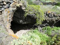 Spanien, El Hierro, Lavahöhle im Süden