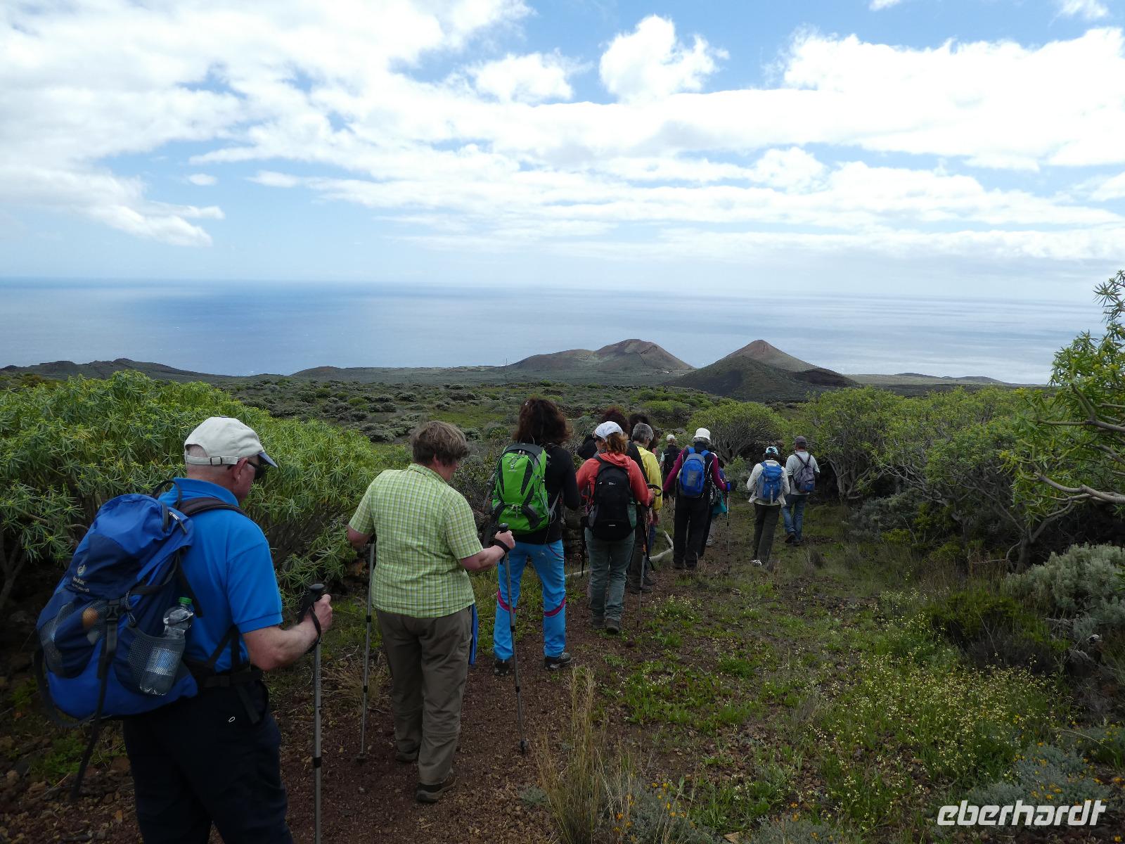 Spanien, El Hierro, Wanderung nach La Restinga