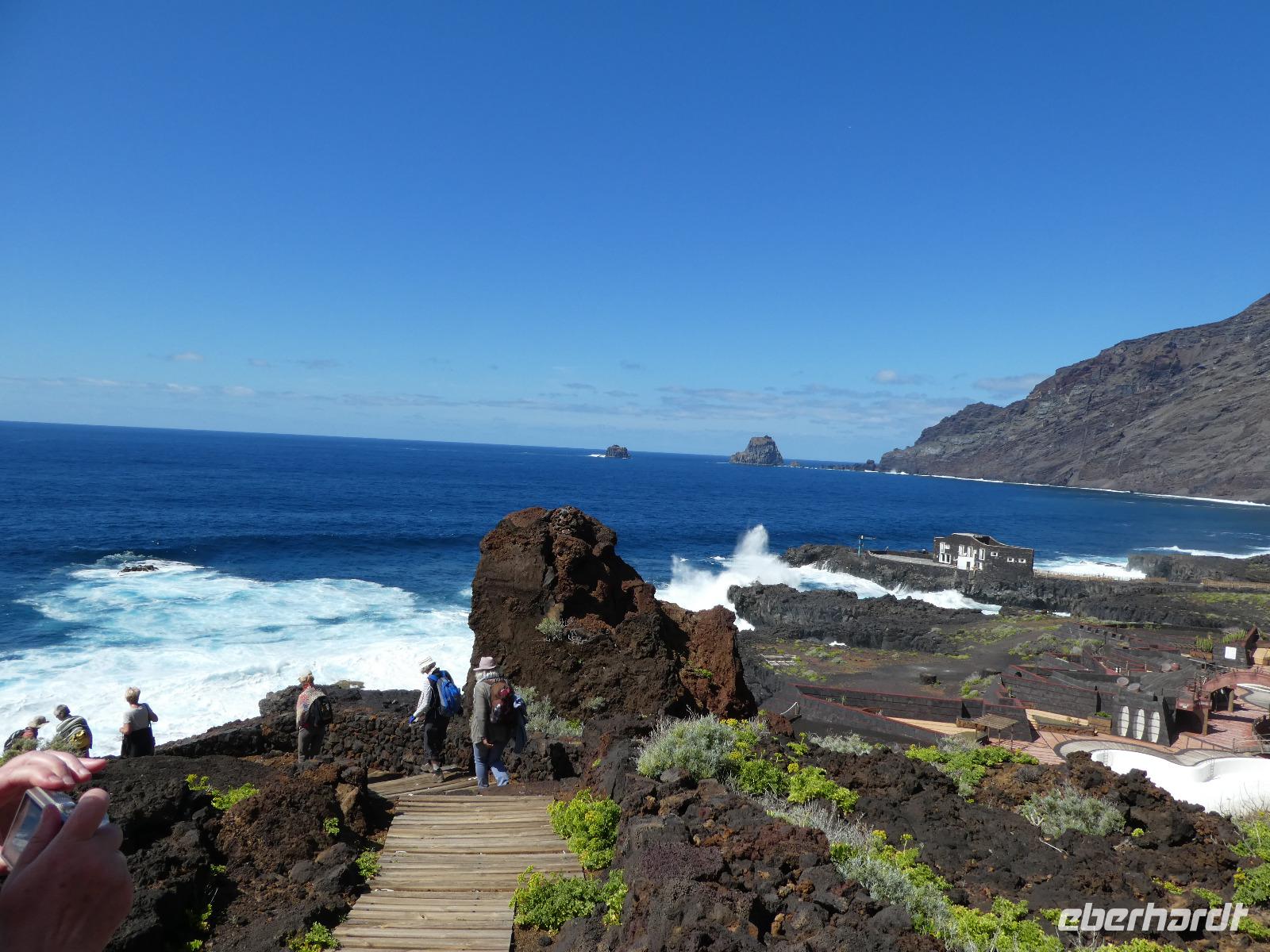 Spanien, El Hierro, Küstenweg