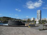 Spanien, Teneriffa, Santa Cruz, beim Auditorio